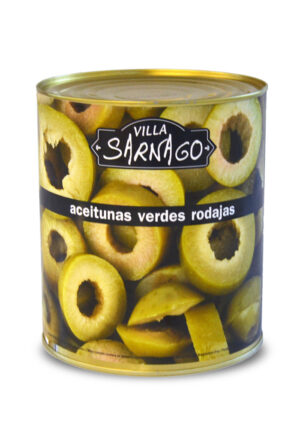 ACEITUNAS VERDES RODAJAS SARNAGO 3 kg
